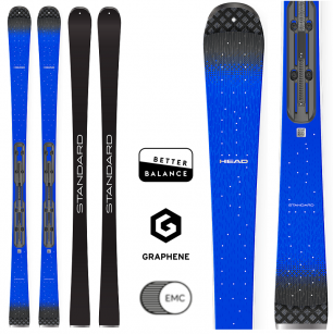 Горные лыжи Head STANDARD BB-PR bl - 163 см